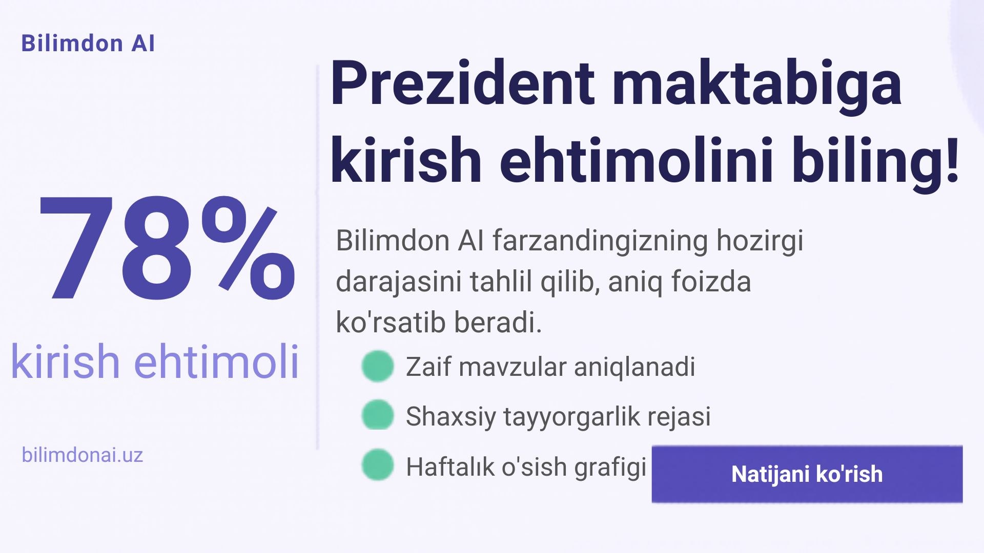 Bilimdon AI