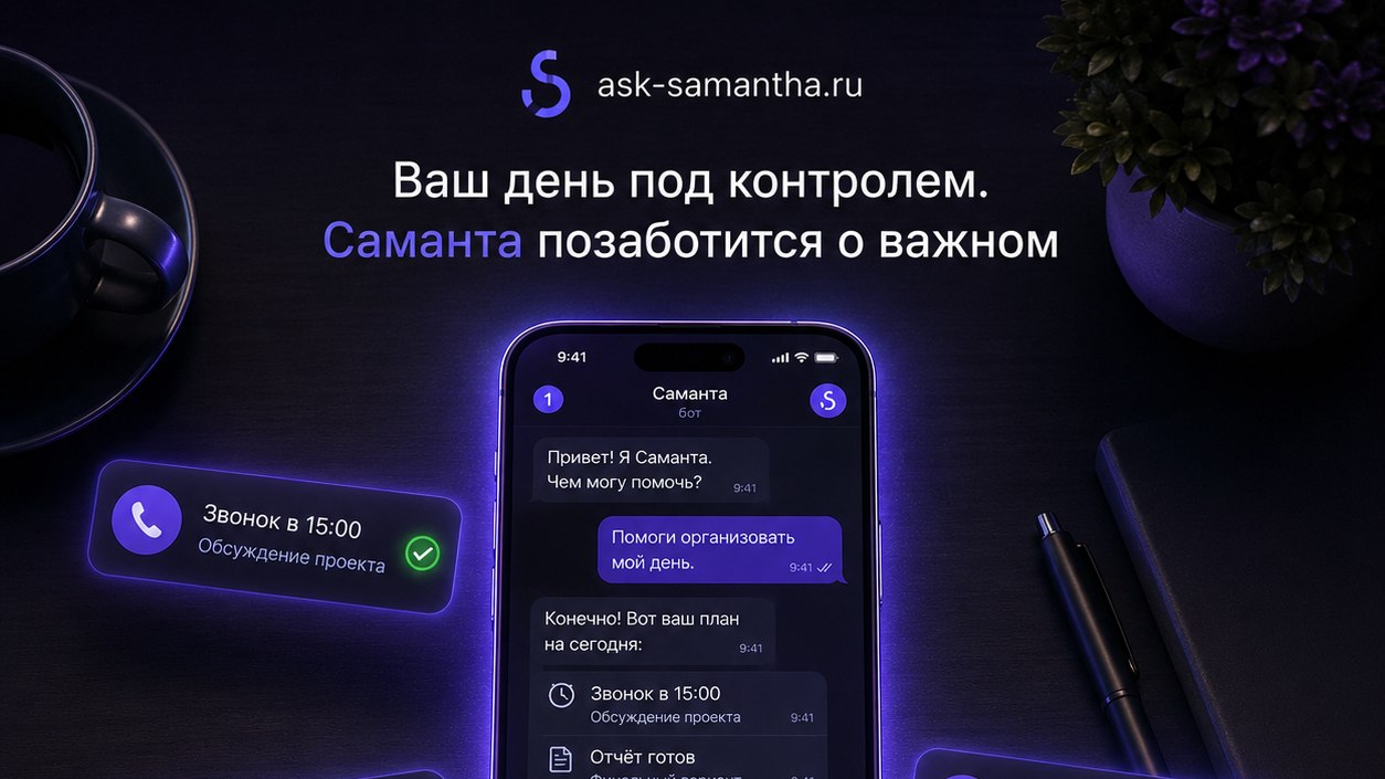 Саманта (мой ассистент)