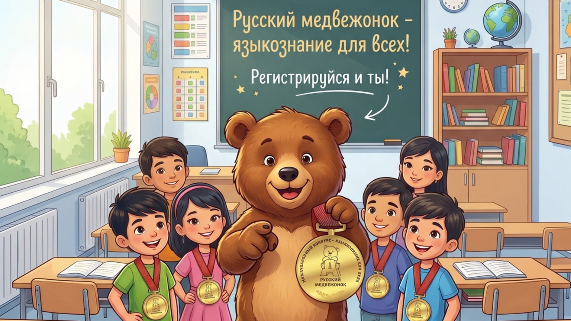 Русский Медвежонок в Узбекистане