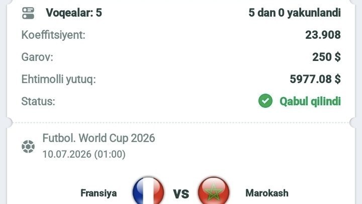 💰UzFora • BET🇺🇿