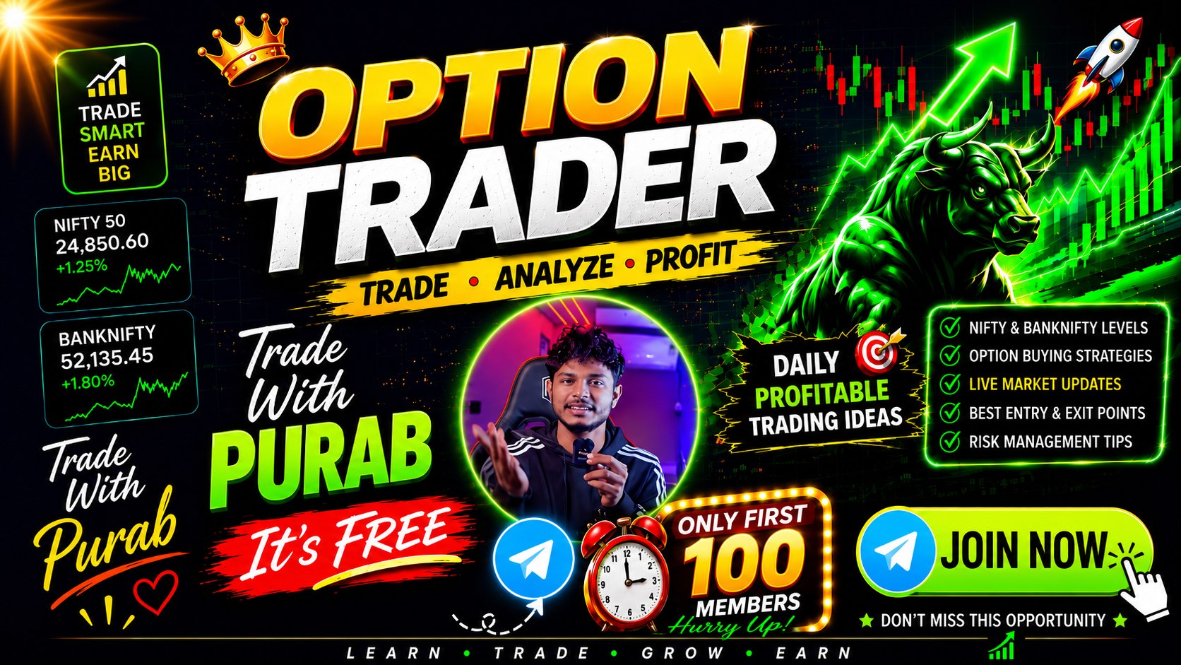 Nifty Option Trader 📈🥇💸