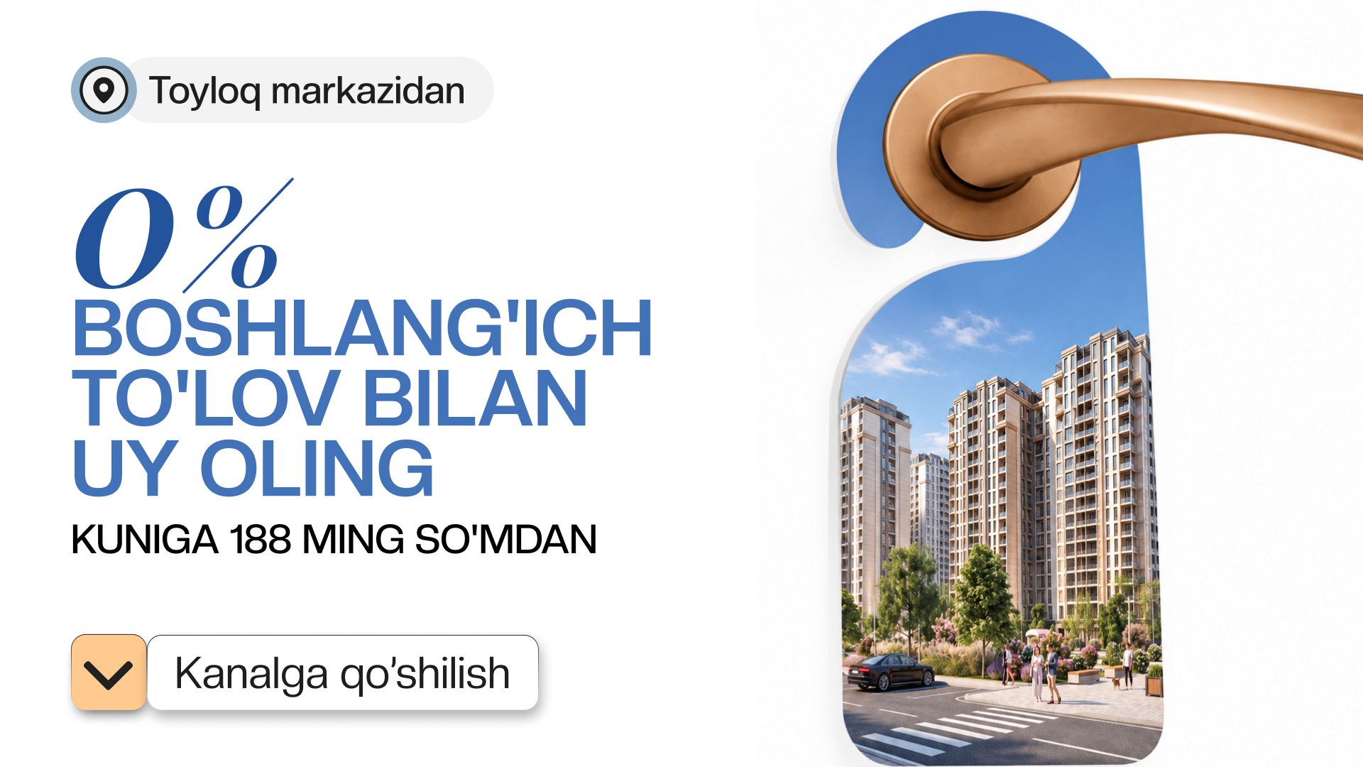 22-sentabr | Toyloq avenue loyihasi onlayn taqdimoti