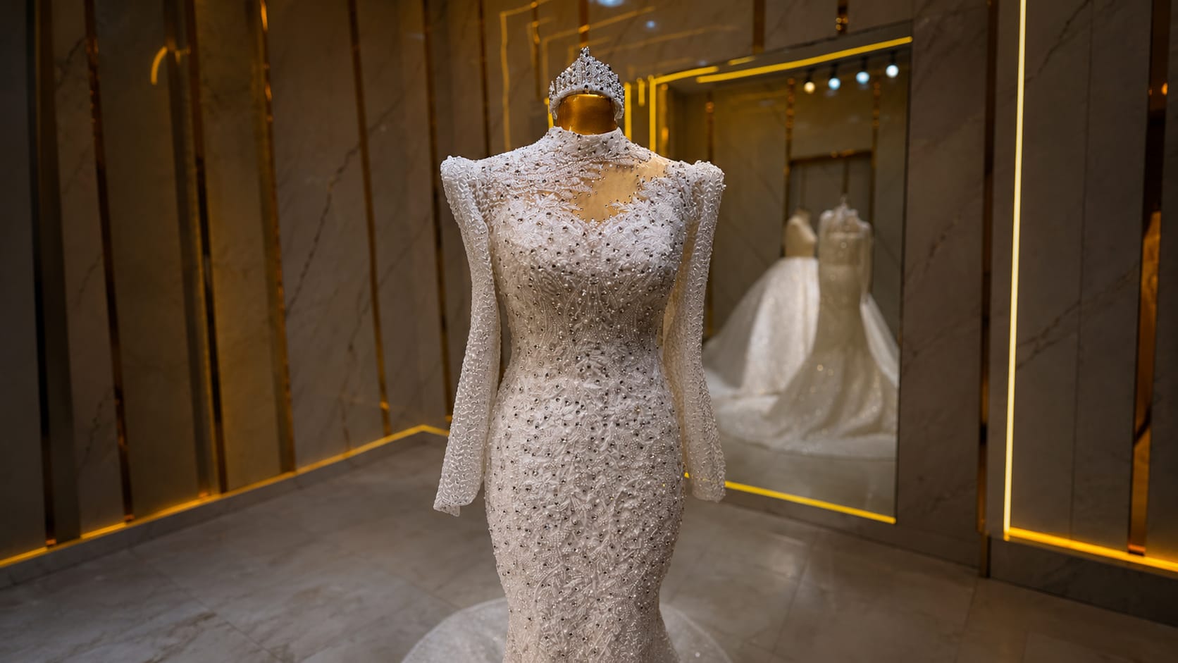 Crystal luxury wedding of İstanbul avm