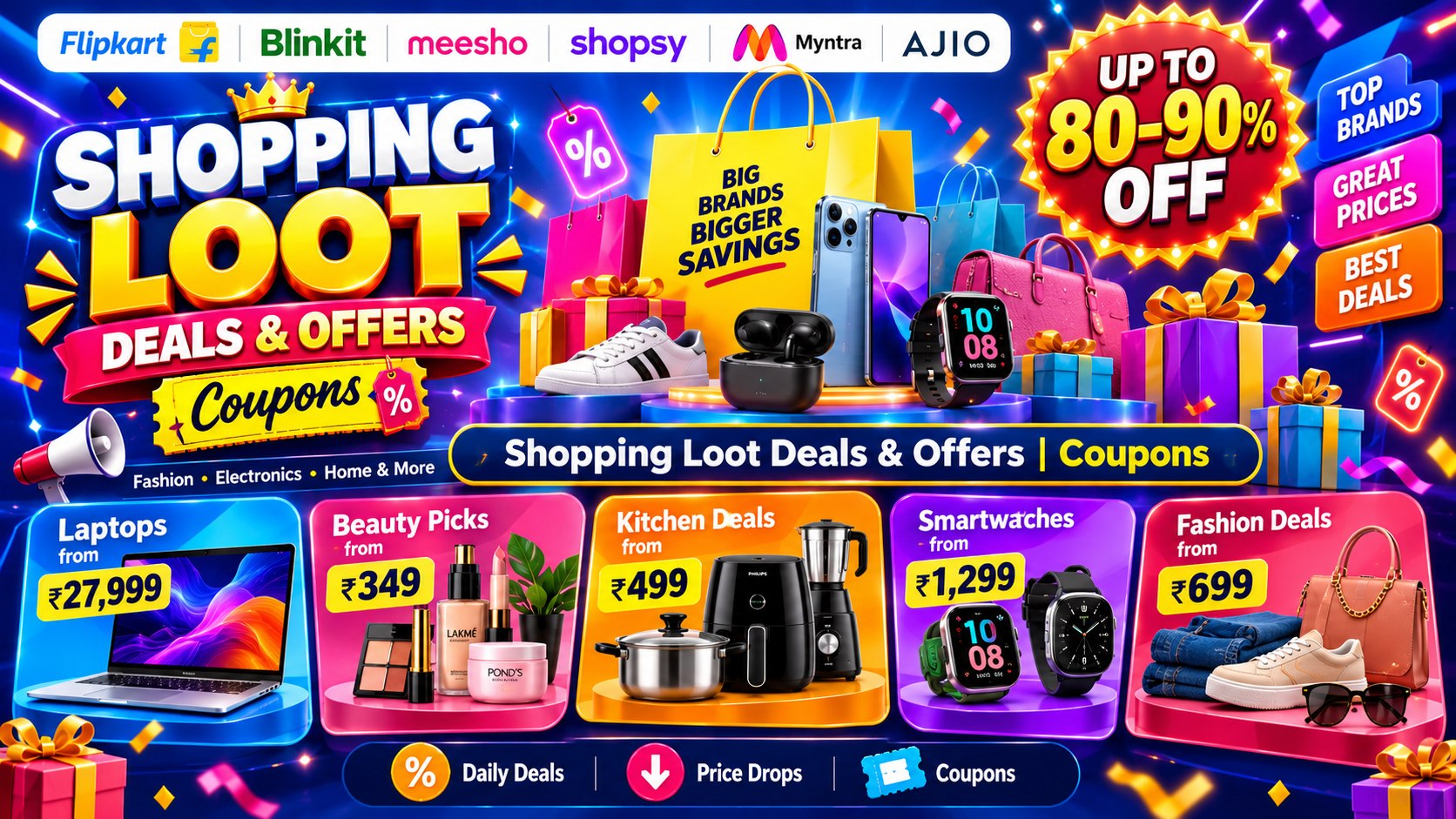 Shopping Loot Deals & Offers | Coupons