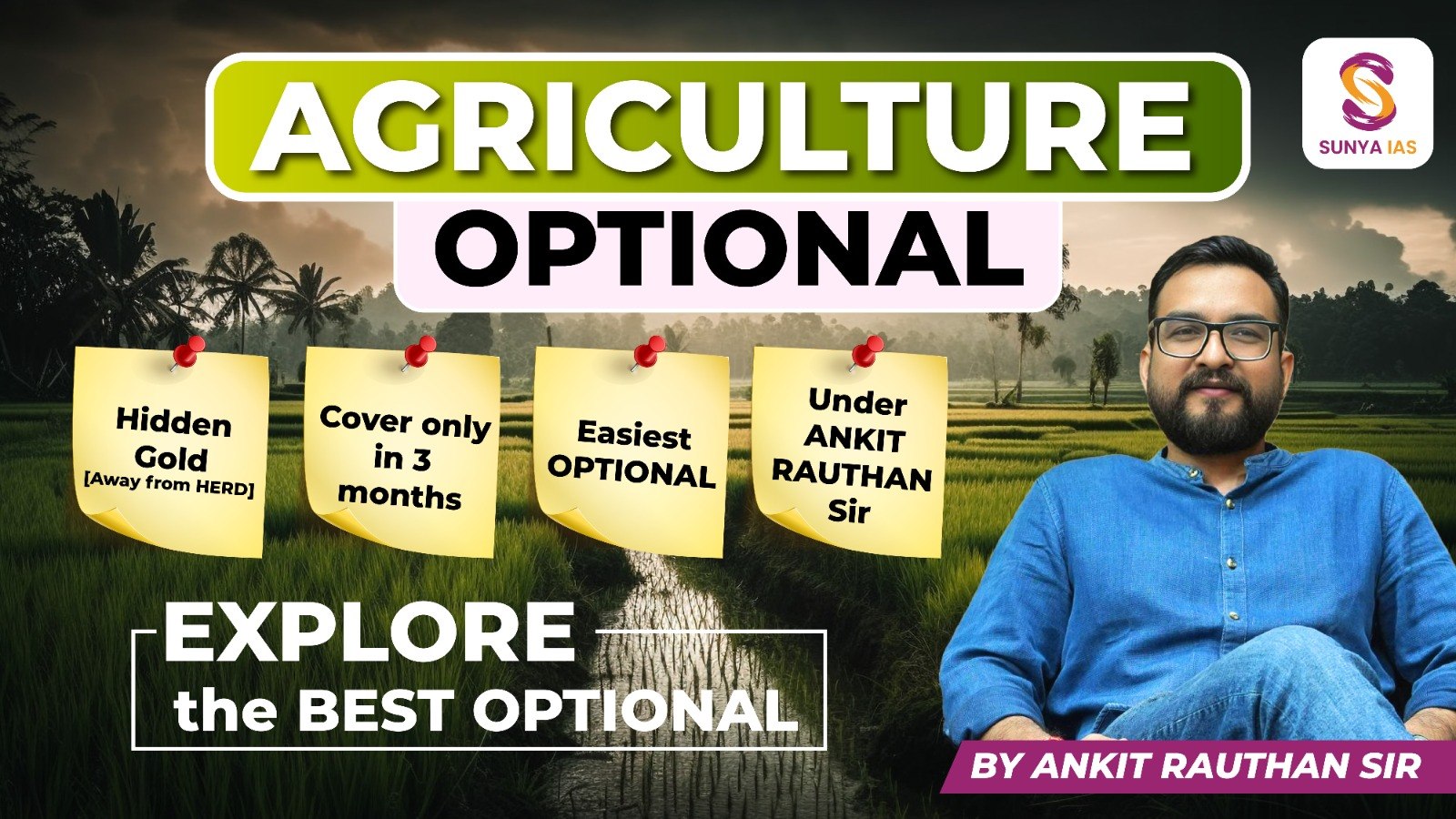 Agriculture Optional - Sunya IAS