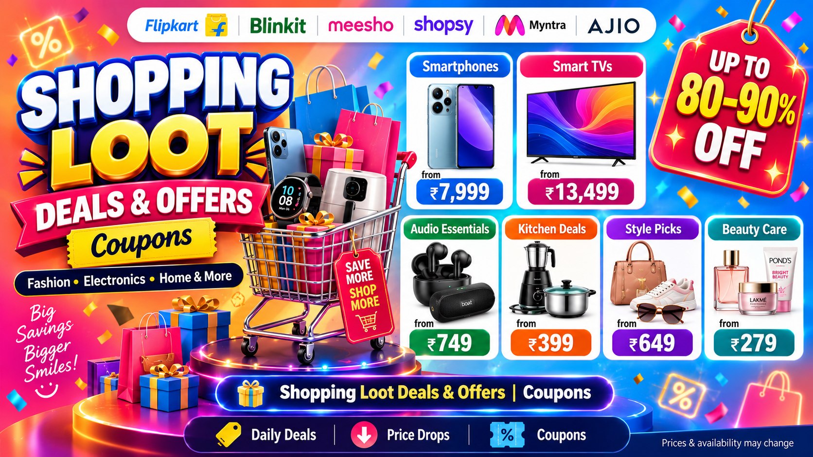 Shopping Loot Deals & Offers | Coupons