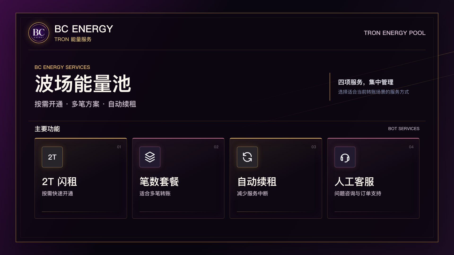 波场连号丨波场能量池丨Energy Bot