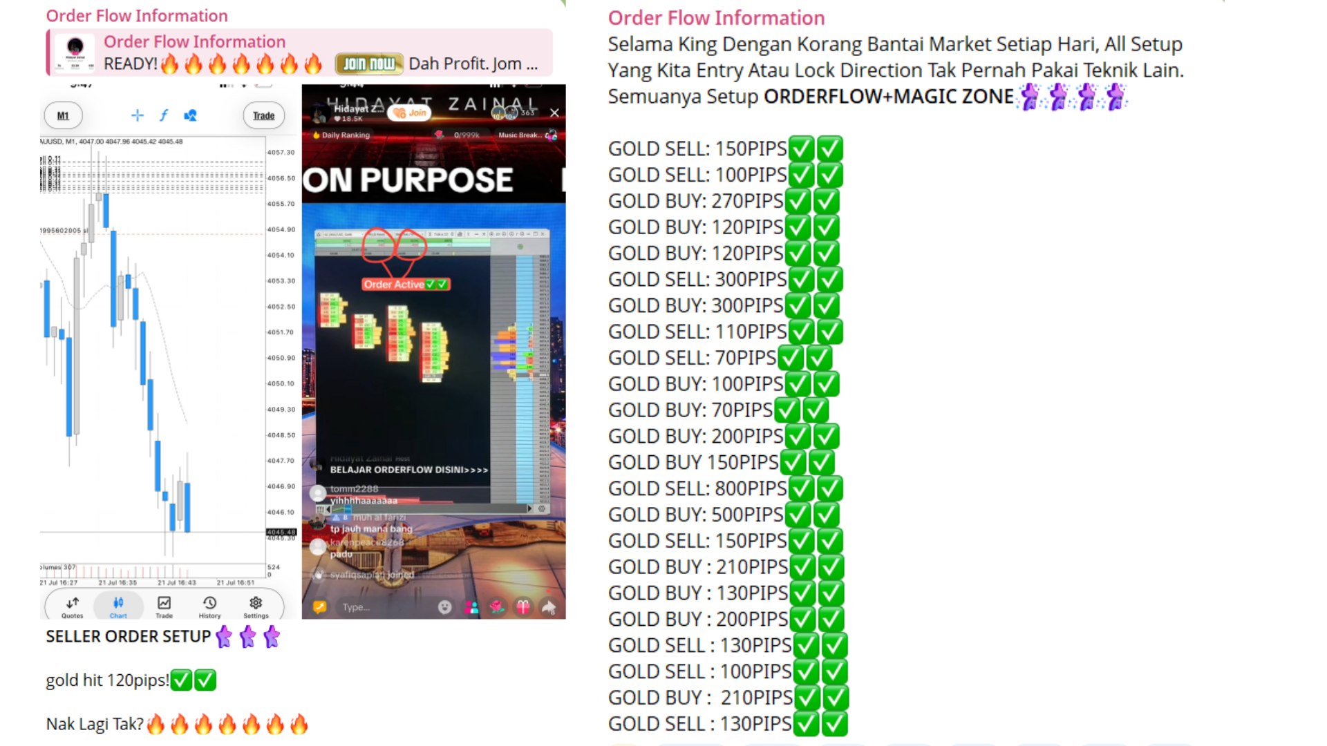Order Flow Information