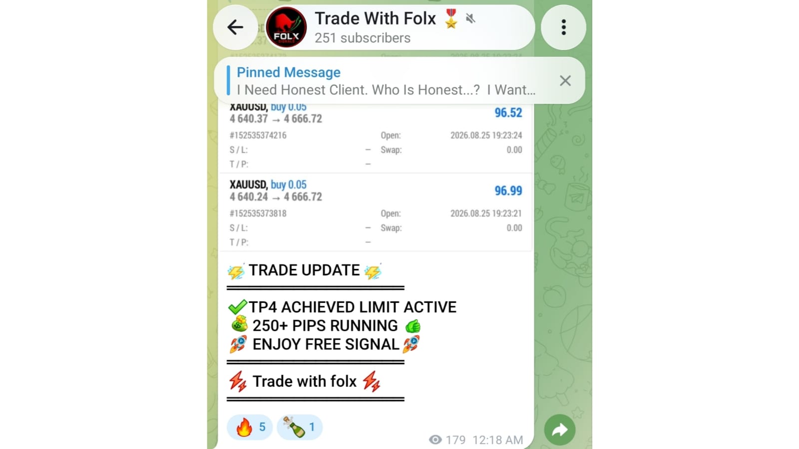 Trade With Folx 🎖