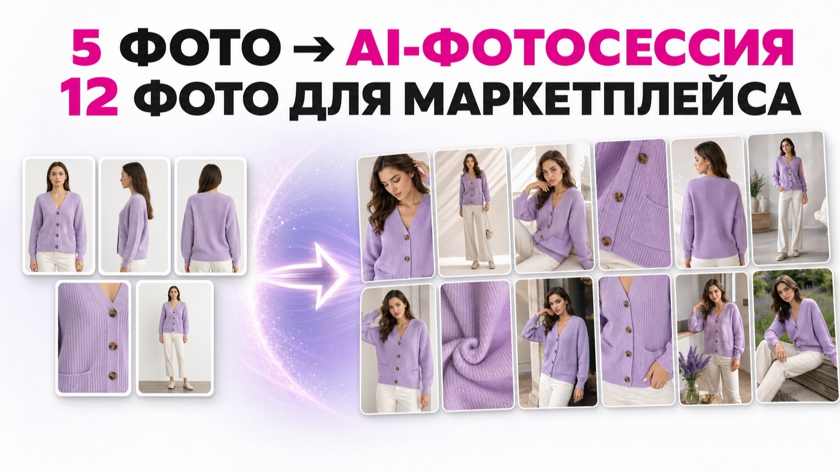 Фотосессия за 5 минут без студии