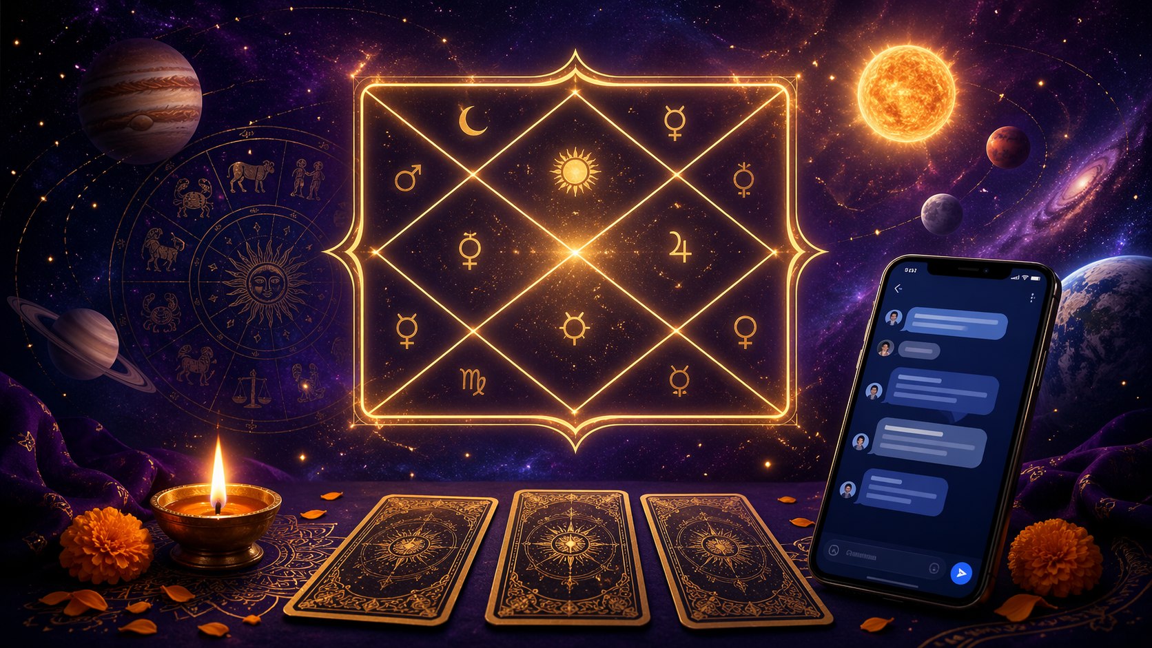 Jyotish Kundali Tarot Horoscope