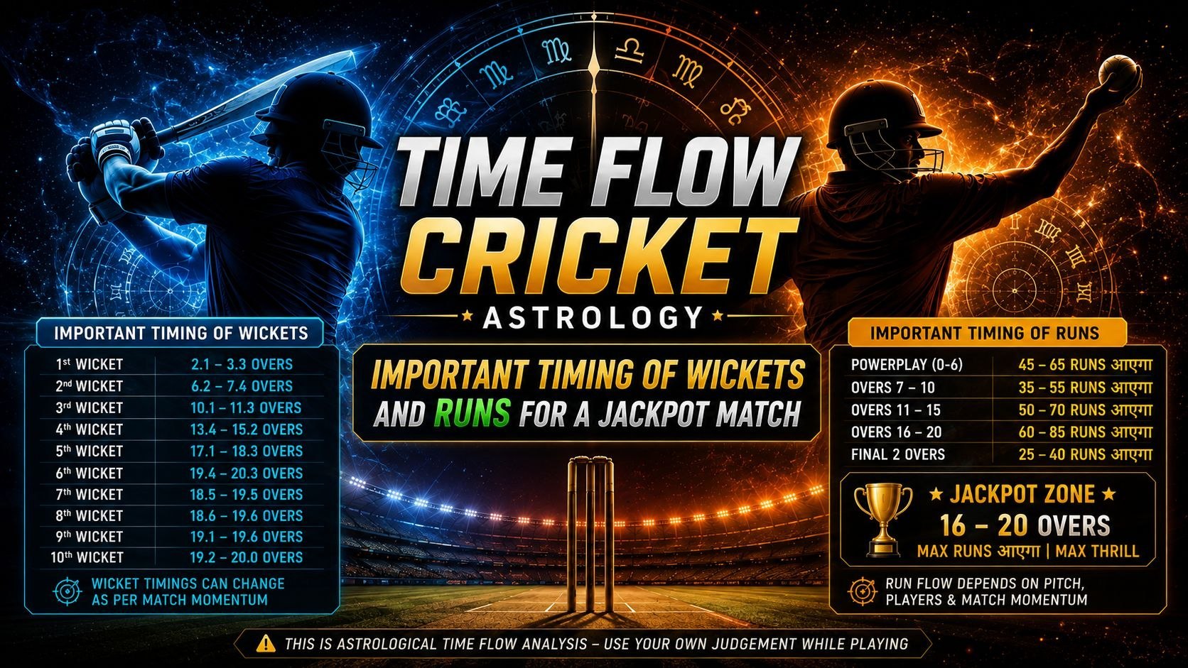 Cricket Time Flow
