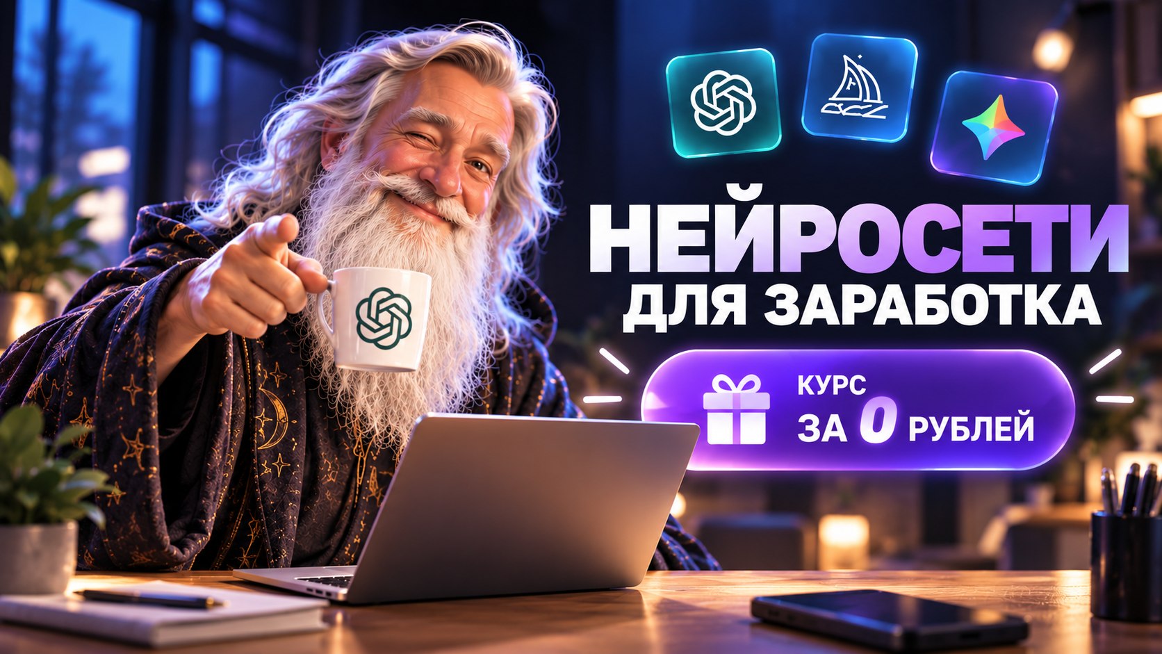 Бесплатный курс по нейросетям