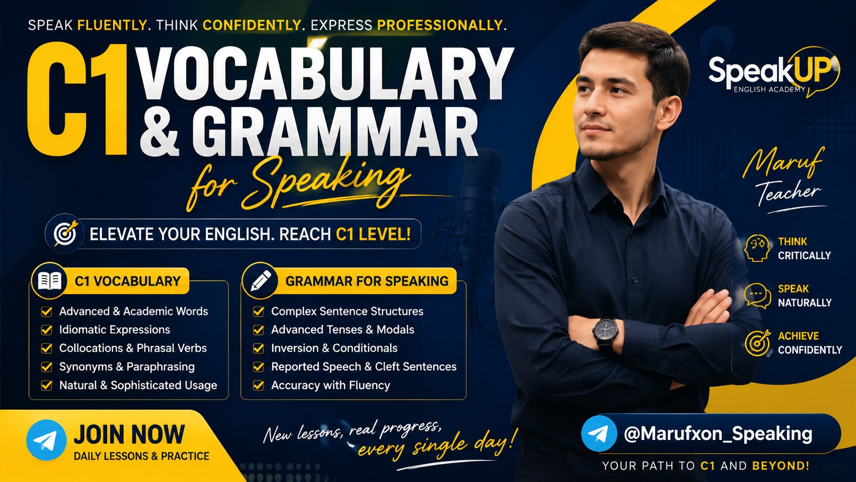 Marufxon | Speaking Teacher